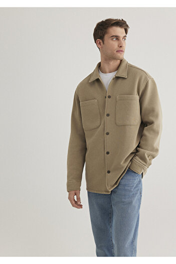 Mavi Brown Shirt Loose Fit / Loose Relaxed Fit 0211362 -80656