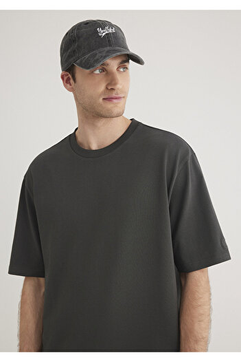 Mavi Youthful Embroidered Anthracite Hat 0911884-80867