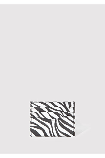Mavi Zebra Printed White Card Holder 1911845-900