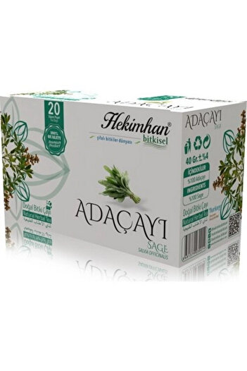 hekimhan bitkisel Set of 20 Sage