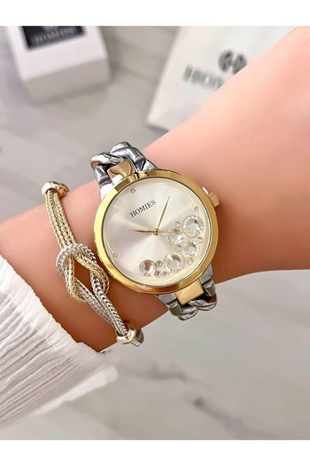 Homies Women's Wristwatch - Original Product - Bracelet Gift - 3 Atm Waterproof