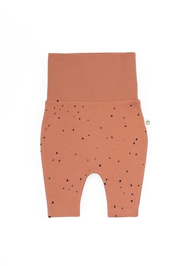 Little Gusto High Waist Trousers Baby Cosmos Pink Organic Cotton