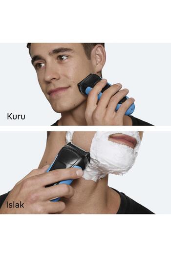 Braun Series 3 Elektrikli Tıraş Makinesi, Islak ve Kuru, 310S