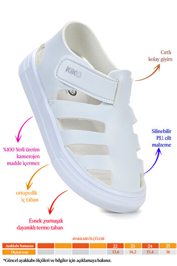 Kiko Kids Limba Velcro Baby Boy Sandals