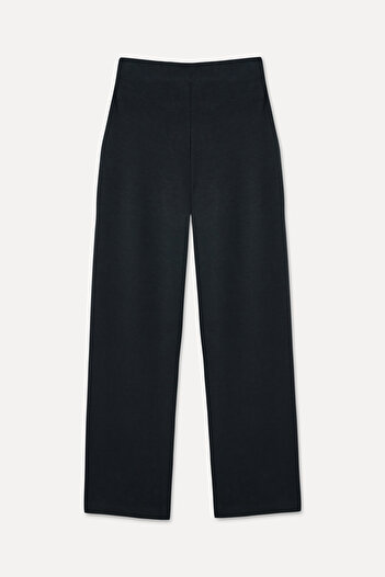Mudo MODAL KARIŞIMLI WIDE LEG BELİ LASTİKLİ PANTOLON