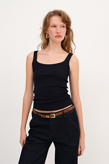 Addax U Neck Basic Undershirt A0336-U11