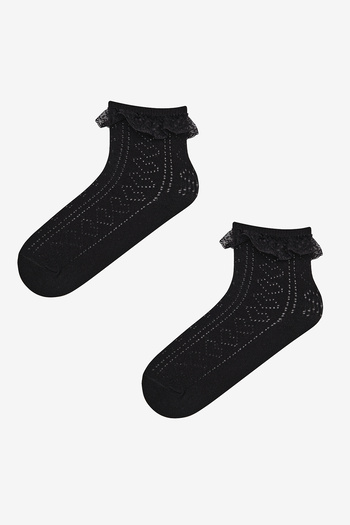 Penti Lace Colosio Black Socks