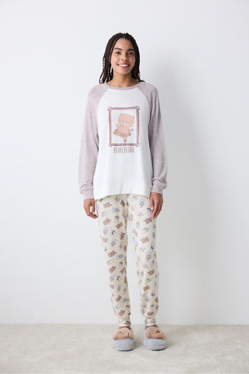 Penti Bearlerina Brown Sweatshirt