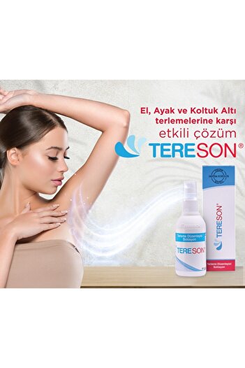 Tereson El, Ayak ve Koltuk Altı Etkili Terleme Önleyici 50 ml