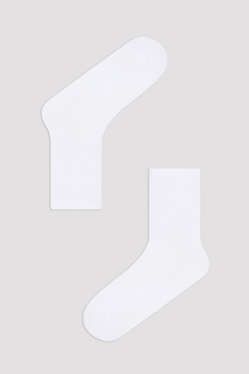 Penti White Basic Tennis 3-Piece Socks