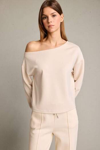 DeFacto Kayak Neckline Modal Sweatshirt G2914Ax25Au