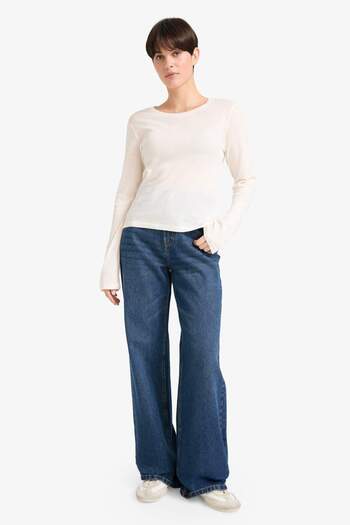 DeFacto Crew Neck Long Sleeve T-Shirt G2900Ax25Au