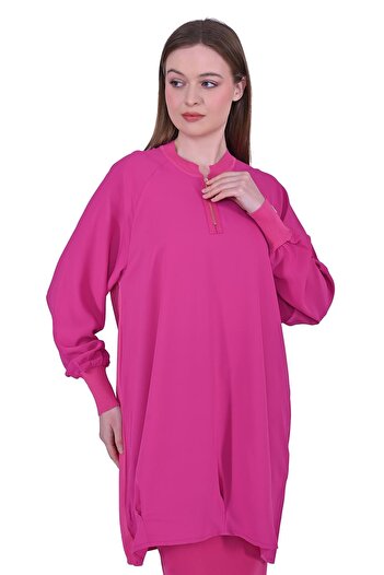 Invee A-Line Tunic Fuchia