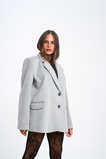 MC MAİ COLLECTİON Howell Smoked Blazer Jacket
