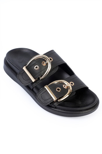 Capone Outfitters Buckle Loni Women's Slippers