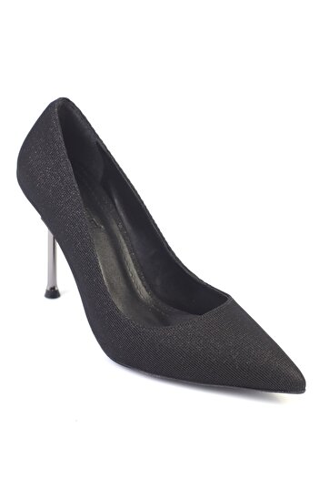 Capone Outfitters Lulu Metal Mid-Heel Stiletto