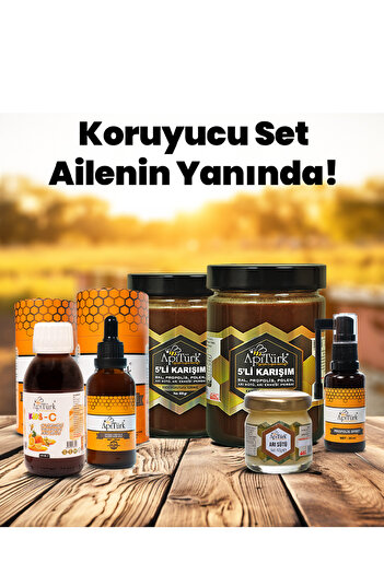 APİTÜRK APİTERAPİ SET (Aile Seti)