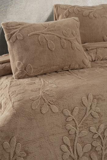 My Catherine Double Bedspread - Brown - Geblümt