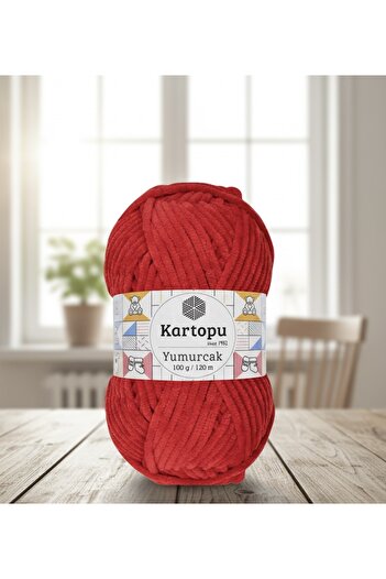 yucin Velvet Knitting Yarn K165 – Soft Amigurumi & Hand Knitting Yarn (with Gift)