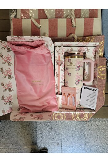 LoveShackFancy x Manebi Love Shack Bardak Pipetli Termos