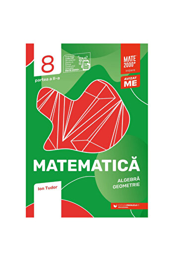 Paralela 45 Matematică Inițială. Clasa a VIII-a. Partea a II-a. 2024-2025, Ion Tudor