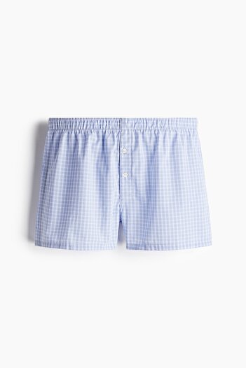 H&M 3’lü Pamuklu Dokuma Boxer Şort