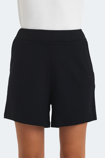 Slazenger Vidar Women's Black Shorts with Pockets