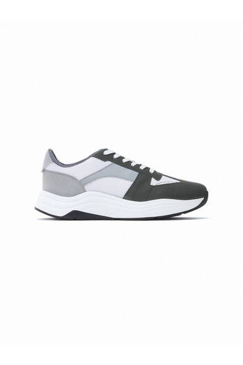 Kip Khaki Suede Sports Sneakers