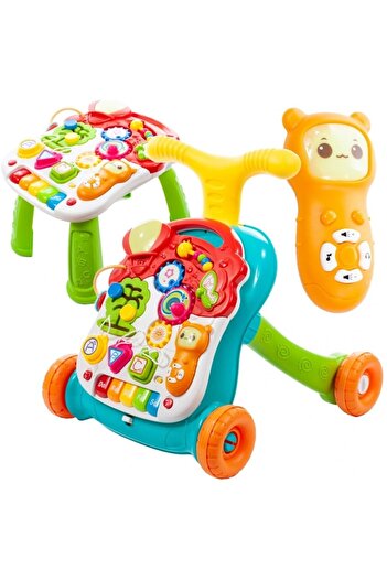 Smart Vibe Musical Walker Multifunctional Activity Center