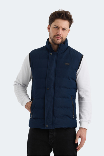 Slazenger St21ye010-825 Men's Petrol Zula Vest