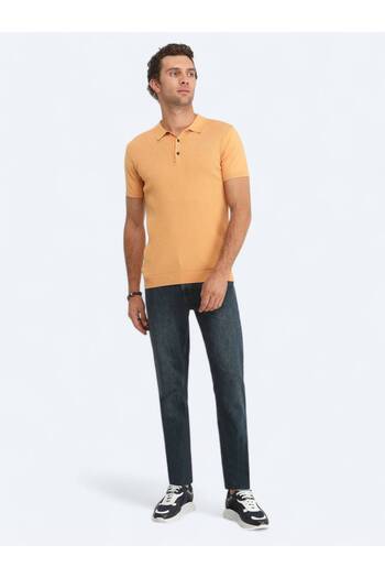 Kip Πλεκτά ζακάρ με λαιμόκοψη Salmon Polo