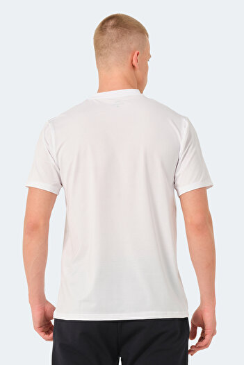Slazenger Ανδρικό λευκό μπλουζάκι OSWIN IN