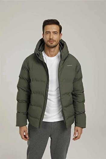 lumberjack Nolan B2 Παλτό Ανδρικό Αδιάβροχο Παλτό 101165615-2Χακί