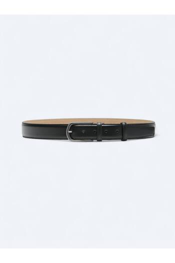 Kip Black Calfskin Belt