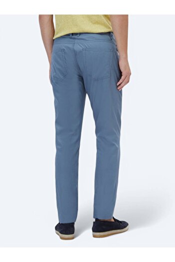 Kip Σκούρο μπλε τζιν Slim Fit - Cotton Blended Casual Παντελόνι