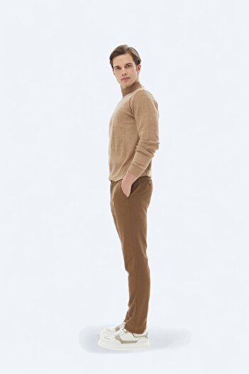 Kip Καφέ Slim Fit Casual Παντελόνι