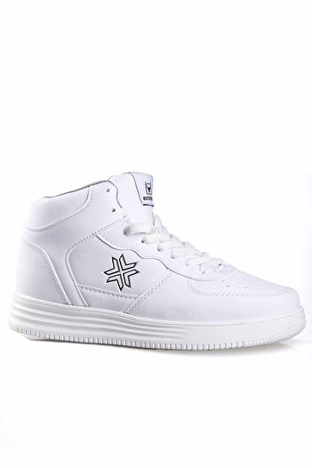 BUCKHEAD Base Mid Unisex Günlük Spor Ayakkabı BUCK4197BEYAZ