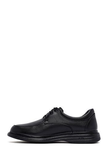 Derimod Men's Black Lace-Up Leather Casual Shoes 25Wfd815018