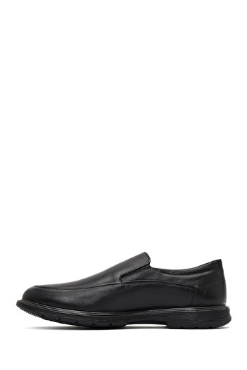 Derimod Men's Black Leather Casual Shoes 25Wfd671218