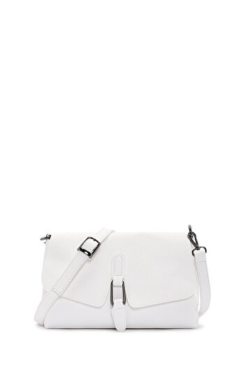 Derimod Women's White Long Strap Crossbody Bag 25Sbd2102Ft