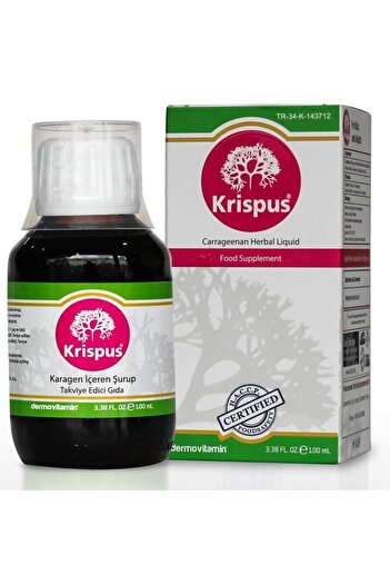Dermovitamin Herbal Supplement Containing Krispus Sea Buckthorn 100 ml