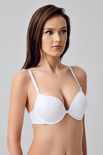C&City Double Push-Up Support Bra C17035 White