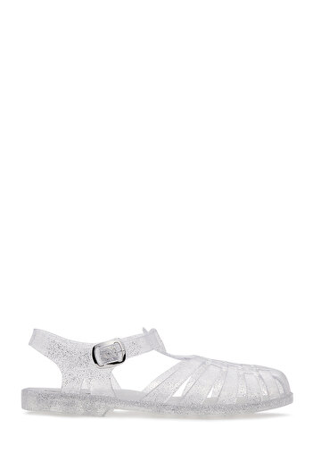 Derimod Women's Transparent Ankle Strap Jelly Sandals 25Sfe4907Pv