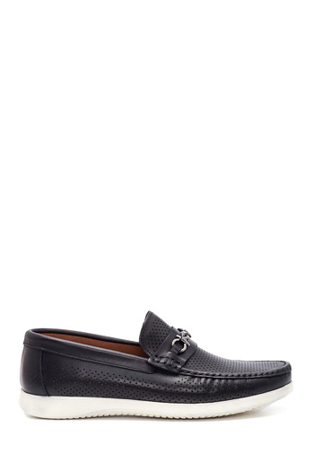 Derimod Men's Black Leather Genuine Leather Casual Shoes Casual Daily Shoes 25Sfd7549Di
