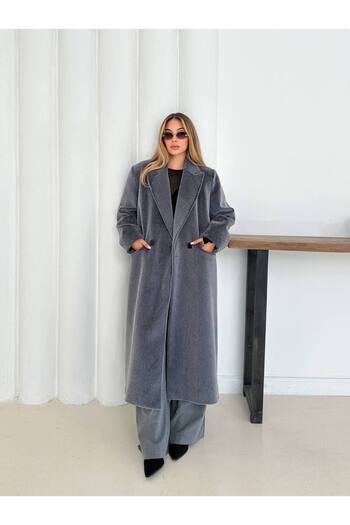 GM Butikk New Season Women's Long Cashmere Coat Women's Coat Dress
