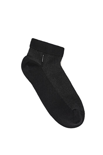Derimod Мъжки черни къси чорапи 000A2C35026F