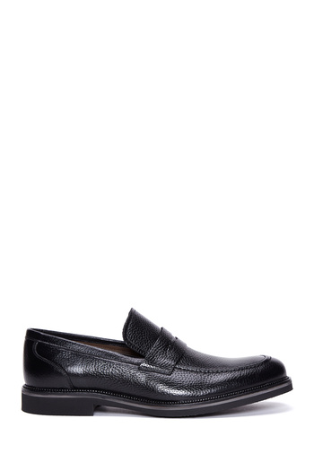 Derimod Black Leather Men's Loafer - Casual, 24wfd6001ft