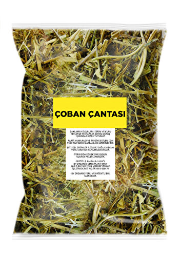 BY ORGANİK Çoban Çantası Çiçeği 100 gr ( Doğal Kurutulmuş )