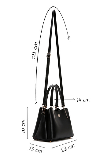 Derimod Women's Black Long Strap Handbag 25Sbd 200418