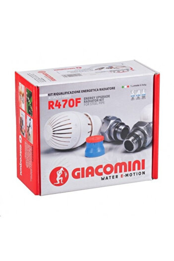 GIACOMINI Set de robinet termostatic R470F, 1/2
